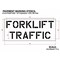 Rae Pavement Stencil, Forklift Traffic, STL-108-11202 STL-108-11202 - alternate 2