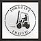 Rae Pavement Stencil, Forklift Traffic, STL-108-14802 STL-108-14802 - alternate 1