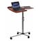 Flash Furniture Handy Little Desk Laptop Desk, 17-1/2" D X 28-1/2" to 38-1/2" H, 29-1/4" W X Cherry NAN-JN-2762-GG - alternate 1