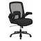 Flash Furniture Contemporary Big and Tall Office Chair, Black Seat, Black Back, 31 1/2 in W 28-1/2" L 47-1/2" H BT-20180-GG - alternate 1