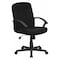 Flash Furniture Executive Chair, Black Seat, Fabric Back GO-ST-6-BK-GG - alternate 1