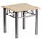 Flash Furniture Square End Table, 21" W, 21" L, 19.75" H, Laminate, Wood Grain JB-6-END-NAT-GG - alternate 1