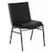 Flash Furniture Heavy Duty Black Vinyl Stack Chair XU-60153-BK-VYL-GG - alternate 1