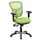 Flash Furniture Contemporary Office Chair, Green Seat, Black Back, 25 3/4" W 27-1/2" L 43-1/2" H, Adjustable Padded HL-0001-GN-GG - alternate 1