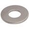 Zoro Select Flat Washer, For Screw Size #10 , Titanium Plain Finish, 5 PK WAS406#10 - alternate 2