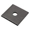 Zoro Select Square Washer, Fits Bolt Size 3/8 in , Low Carbon Steel Black Oxide Finish Z8936-BOX - alternate 1