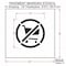 Rae Pavement Stencil, Symbol, Parking Lot Symbols, 12 in Character Height, Not Applicable Font, White STL-108-51237 - alternate 2