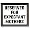 Rae Pavement Stencil, Message, Parking Lot Symbols, 41 in Character Height, Highway Gothic Font, White STL-116-50840 - alternate 1