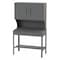 Greene Manufacturing Open, Hutch Shop Desk, 72" H, Charcoal ECB-13UH - alternate 1