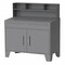 Greene Manufacturing Cabinet Shop Desk, 54" H, Charcoal Gray ECB-1050-003 - alternate 1
