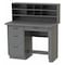 Greene Manufacturing Pedestal/Panel Shop Desk, 54" H, Charcoal ECB-1250-003 - alternate 1