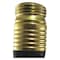 Zoro Select 3/4 in ID x 50 ft L Water Hose, PVC Tube, Black, Aluminum x Aluminum Fitting 423H89 - alternate 3