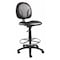 Boss B1690 Drafting Stool, Black Seat, Black Back, 25" W 25" L 49-1/2" H, Armless, Vinyl Seat B1690-CS - alternate 1