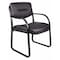 Boss Frame Chair, Black Seat, Black Back, 23 in W 24 1/2 in L 34 1/2 in H, Fixed B9529 - alternate 1