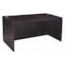 Boss 60" W Office Desk, Mocha N103-MOC - alternate 1