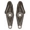 Buyers Products 2-Hole Plain Finish Drop-Forged Heavy Duty Towing Hook Pairs B2801A - alternate 1
