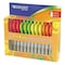 Westcott For Kids Scissors Teacher's Pack, Rounded Tip, 5" Long, 1.75" Cut Length, Straight Assorted, PK12 13140 - alternate 1