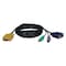 Tripp Lite PS/2 Cable Kit for KVM B020/2 Series, 6ft P774-006 - alternate 1