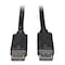 Tripp Lite DisplayPort Cable, Latches, 4Kx2K, M/M, 1ft P580-001 - alternate 1