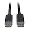 Tripp Lite DisplayPort Cable, Latches, M/M, 25ft P580-025 - alternate 1