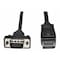 Tripp Lite DisplayPort Cable, VGA, Adapter, M/M, 10ft P581-010-VGA - alternate 1