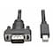 Tripp Lite Mini DPort Cable, VGA, Adapter, M/M, 3ft P586-003-VGA-V2 - alternate 1