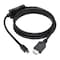 Tripp Lite Mini DPort Cable, HD, Adapter, M/M, 6ft P586-006-HDMI - alternate 1