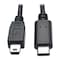 Tripp Lite USB 2.0 Cable, Hi-Speed, Mini B-C, M/M, 6ft U040-006-MINI - alternate 1
