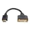 Tripp Lite Cable Adapter, HDMI (M), DVI-D (F), 8" P132-08N - alternate 1