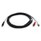 Tripp Lite Audio Cable, 3.5mm, Y Split, 2xRCA, 6ft P314-006 - alternate 1