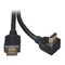 Tripp Lite HDMI Cable, Hi Speed, RA, M/M, M/M, 6ft P568-006-RA - alternate 1
