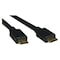 Tripp Lite HDMI Cable, Hi Speed, Mini HDMI, M/M, 6ft P572-006 - alternate 1