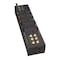 Tripp Lite Power Strip, Surge, 10 5-15R, 5-15P, 8 ft., Black HT10DBS - alternate 1