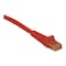 Tripp Lite Cat5e Cable, Snagless, Molded, Orange, 7ft N001-007-OR - alternate 1