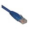 Tripp Lite Cat5e Cable, Molded, RJ45 M/M, Blue, 50ft N002-050-BL - alternate 1