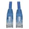 Tripp Lite Cat6 Cable, Snagless, Molded, M/M, Blue, 10ft N201-010-BL - alternate 1