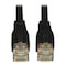 Tripp Lite Cat6(a) Cable, Snagless, 10G, Black, 7ft N261-007-BK - alternate 1