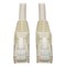 Tripp Lite Cat6 Cable, Snagless, Molded, White, 20ft N201-020-WH - alternate 1