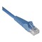Tripp Lite Cat6 Cable, Snagless, Molded, M/M, Blue, 30ft N201-030-BL - alternate 1