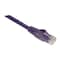 Tripp Lite Cat6 Cable, Snagless, Molded, Purple, 125ft N201-125-PU - alternate 1