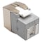 Tripp Lite Keystone Jack, Toolless, Cat6a, Ca6a, Gray N238-001-GY-TFA - alternate 1