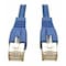 Tripp Lite Cat6(a) Cable, Shielded (STP), Blue, 3ft N262-003-BL - alternate 1