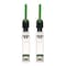 Tripp Lite SFP+ Cable, 10Gbase, Copper, Green, 3m N280-03M-GN - alternate 1