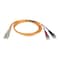 Tripp Lite Fiber Optic Cable, Dplx, MMF, 50, LC/ST, 33m N518-10M - alternate 1