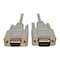 Tripp Lite Serial Cable, Straight Thru, DB9 M/F, 6ft P520-006 - alternate 1