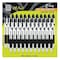Zebra Pen Z-Grip Ballpoint Pen, Retractable, Medium 1 mm, Black Ink, Clear/Black Barrel, PK24 12221 - alternate 1
