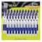 Zebra Pen Z-Grip Ballpoint Pen, Retractable, Medium 1 mm, Blue Ink, Translucent Blue/Blue Barrel, PK24 12225 - alternate 1