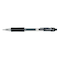 Zebra Pen Sarasa Dry Gel X20 Gel Pen, Retractable, Fine 0.5 mm, Black Ink, Clear/Black Barrel, PK12 46710 - alternate 1