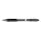 Zebra Pen Sarasa Dry Gel X20 Gel Pen, Retractable, Medium 0.7 mm, Black Ink, Clear/Black Barrel, PK12 46810 - alternate 1