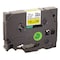 Brother Label Tape Cartridge 1/2", Black/Yellow TZES631 - alternate 1
